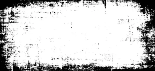 Черный Белый Текстурированный Абстрактный Фон Монохромная Текстура — стоковый вектор