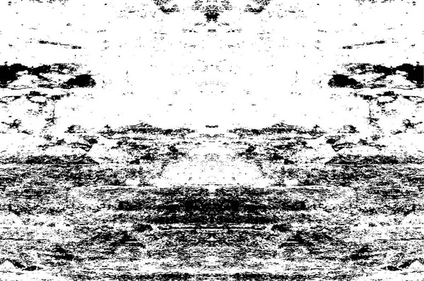 Чорно Білий Текстурований Абстрактний Фон Монохромна Текстура — стоковий вектор