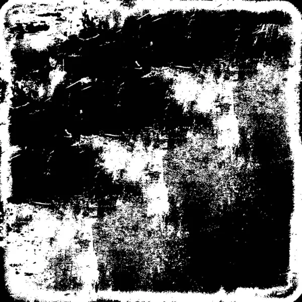 Abstraktní Kreativní Černobílé Grunge Pozadí — Stockový vektor