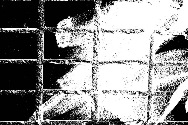 Grunge Abstrait Motif Géométrique Fond Noir Blanc — Image vectorielle