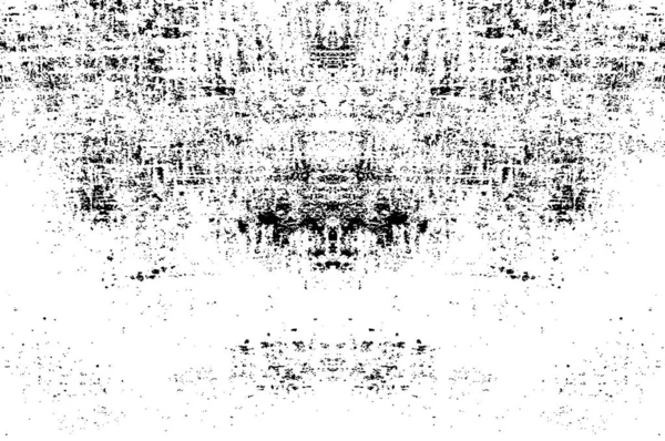 Abstraktes Geometrisches Grunge Muster Schwarz Weißer Hintergrund — Stockvektor