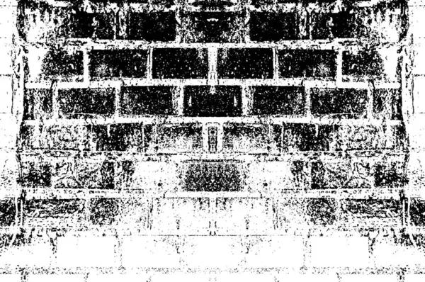 Абстрактний Гранжевий Геометричний Візерунок Чорно Білий Фон — стоковий вектор