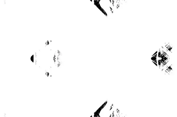 Patrón Geométrico Grunge Abstracto Fondo Blanco Negro — Archivo Imágenes Vectoriales