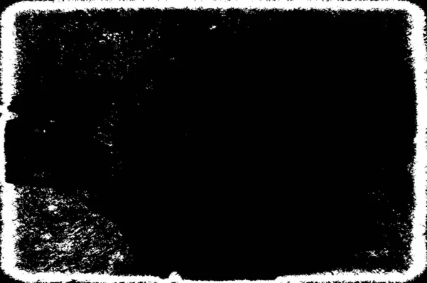 Patrón Blanco Negro Partículas Monocromáticas Textura Abstracta — Vector de stock