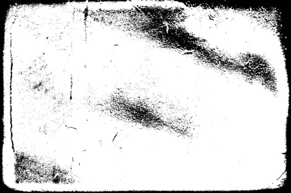 Padrão Preto Branco Partículas Monocromáticas Textura Abstrata — Vetor de Stock