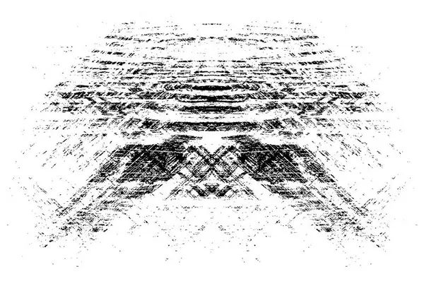 Grunge Padrão Preto Branco Partículas Monocromáticas Textura Abstrata — Vetor de Stock
