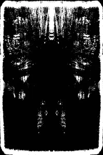Grunge Padrão Preto Branco Partículas Monocromáticas Textura Abstrata —  Vetores de Stock