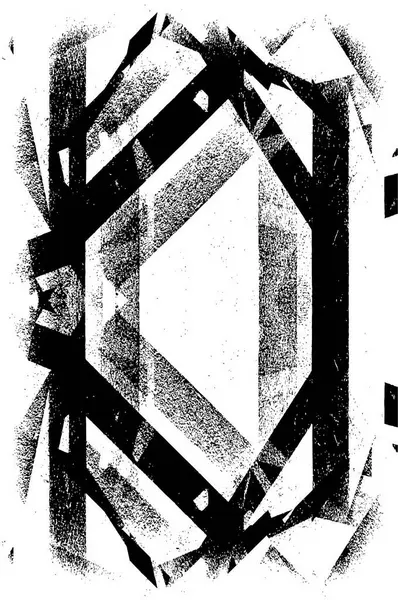 arkaplan için soyut siyah ve beyaz grunge şablonu, vektör illüstrasyonu