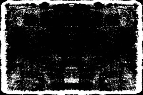 Grunge Patrón Blanco Negro Partículas Monocromáticas Textura Abstracta — Archivo Imágenes Vectoriales