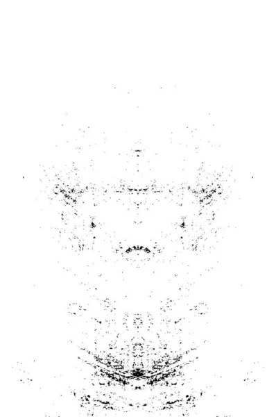 Grunge Patrón Blanco Negro Partículas Monocromáticas Textura Abstracta — Archivo Imágenes Vectoriales