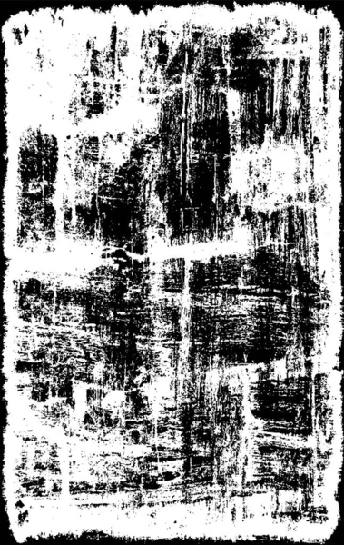 Grunge Schwarz Weiß Muster Einfarbige Teilchen Abstrakte Textur — Stockvektor