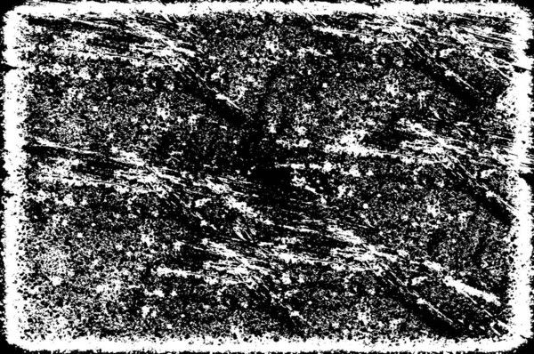 Чорно Біла Текстура Вінтажний Фон — стоковий вектор