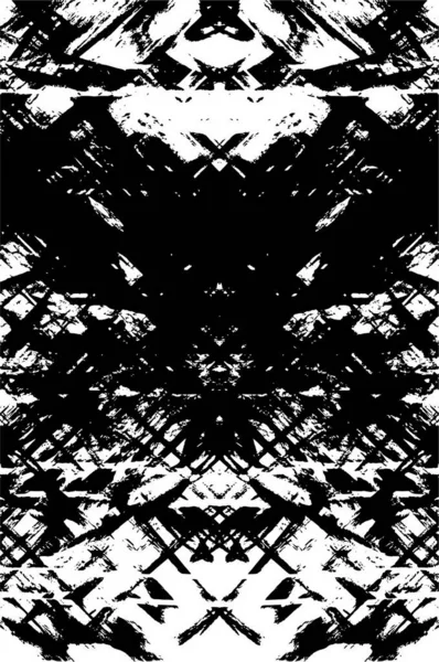 Texture Noire Blanche Fond Vintage — Image vectorielle