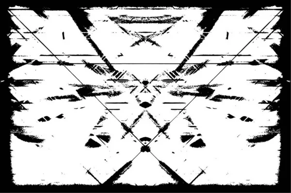 Чорно Біла Веб Ілюстрація Монохромний Дизайн — стоковий вектор
