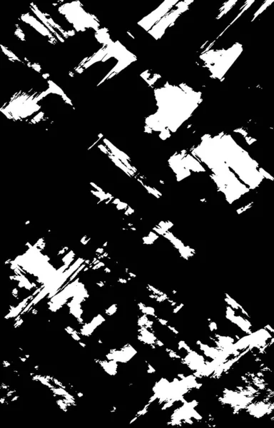 Fekete Fehér Illusztráció Absztrakt Grunge Mintával Monokróm Minta — Stock Vector