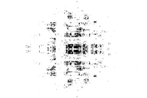 Illustration Noir Blanc Avec Motif Grunge Abstrait Conception Monochrome — Image vectorielle