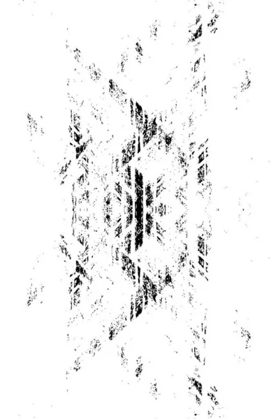 Ilustração Preto Branco Com Padrão Grunge Abstrato Design Monocromático —  Vetores de Stock