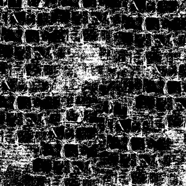Grunge Svart Och Vitt Abstrakt Bakgrund Textur Repor Chips Sprickor — Stock vektor