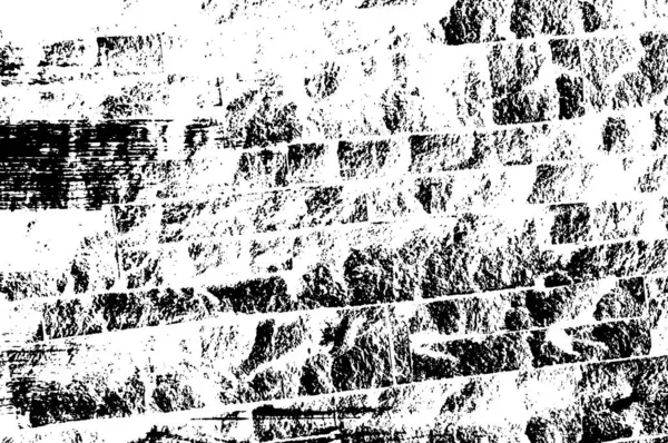 Черно Белый Фон Текстура Царапин Чипов Трещин Грязи Царапин Тёмная — стоковый вектор