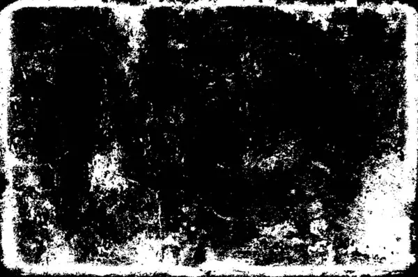 Grunge Černobílé Abstraktní Pozadí Struktura Škrábanců Lupínků Prasklin Špíny Špíny — Stockový vektor