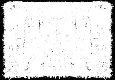 soyut siyah ve beyaz grunge şablonu, vektör illüstrasyonu