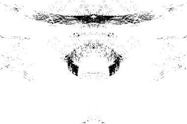 soyut siyah ve beyaz grunge şablonu, vektör illüstrasyonu