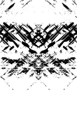 soyut siyah ve beyaz grunge şablonu, vektör illüstrasyonu