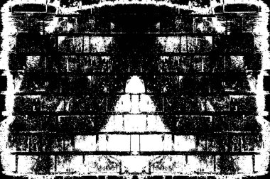 soyut siyah ve beyaz grunge şablonu, vektör illüstrasyonu