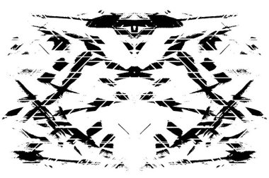 soyut siyah ve beyaz grunge şablonu, vektör illüstrasyonu