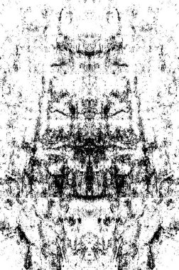 soyut siyah ve beyaz grunge şablonu, vektör illüstrasyonu