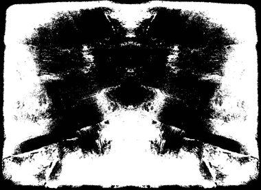 soyut siyah ve beyaz grunge şablonu, vektör illüstrasyonu