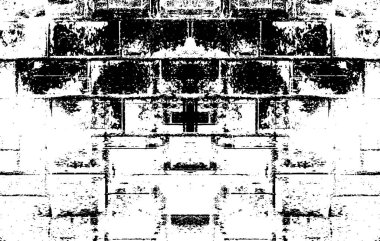 soyut siyah ve beyaz grunge şablonu, vektör illüstrasyonu