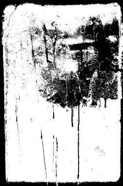 soyut siyah ve beyaz grunge şablonu, vektör illüstrasyonu