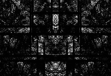 soyut siyah ve beyaz grunge şablonu, vektör illüstrasyonu