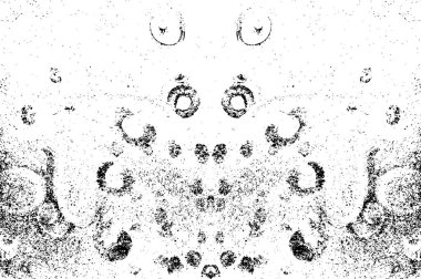 soyut siyah ve beyaz grunge şablonu, vektör illüstrasyonu