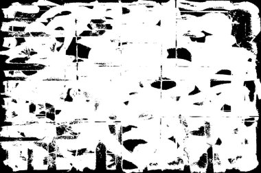 soyut siyah ve beyaz grunge şablonu, vektör illüstrasyonu