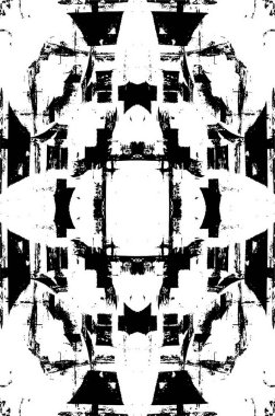 soyut siyah ve beyaz grunge şablonu, vektör illüstrasyonu