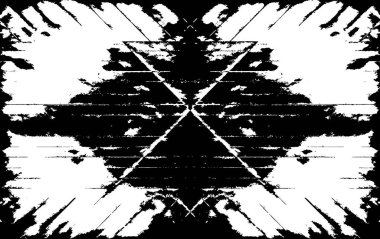 soyut siyah ve beyaz grunge şablonu, vektör illüstrasyonu