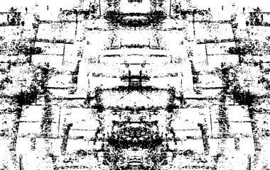 soyut siyah ve beyaz grunge şablonu, vektör illüstrasyonu
