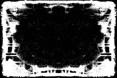 soyut siyah ve beyaz grunge şablonu, vektör illüstrasyonu