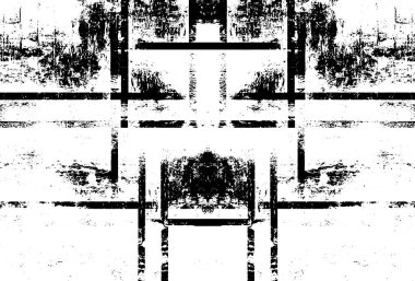 siyah ve beyaz renkli sıkıntılar. Grunge dokusu. soyut arkaplan. 