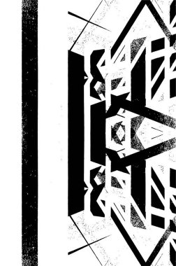 siyah ve beyaz renkli sıkıntılar. Grunge dokusu. soyut arkaplan. 