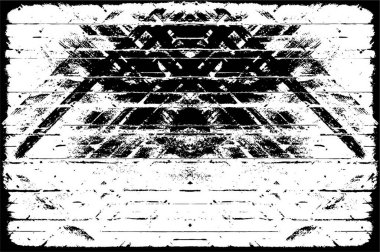 Siyah beyaz monokrom eski grunge vintage eskimiş arka plan soyut antika desenli retro model