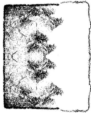 Çizik ve çiziklerle dolu siyah beyaz bir arka plan. Soyut vektör illüstrasyonu.