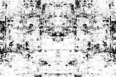 Koyu Grunge Geometrik Deseni