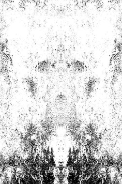 Çizik ve çatlaklarla metal doku