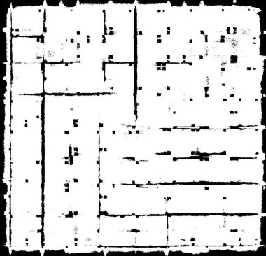 Monokrom grunge soyut doku. siyah ve beyaz resimleme