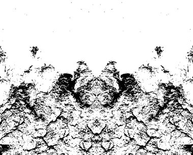 Siyah beyaz monokrom eski grunge vintage eskimiş arka plan soyut antika desenli retro model