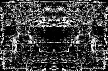 Siyah beyaz monokrom eski grunge vintage eskimiş arka plan soyut antika desenli retro model