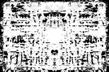 Siyah beyaz monokrom eski grunge vintage eskimiş arka plan soyut antika desenli retro model